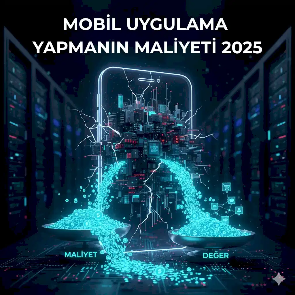 2026 yılı mobil uygulama maliyeti ve fiyat aralıkları infografiği