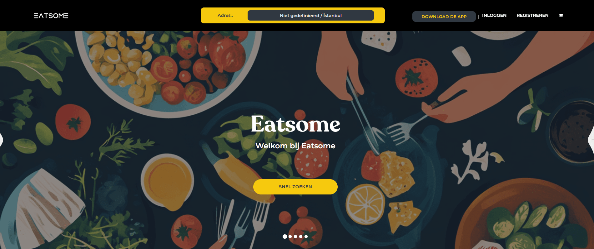 Eatsome Online Yemek Sipariş Platformu